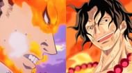 Endeavor (My Hero Academia Quirk User) and Ace (One Piece Devil Fruit User) ( Image via Bones and Toei Animation)